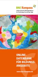 Flyer des BNE Kompass